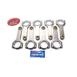 SCAT 6.000 SBC H BEAM CONNECTING RODS  2-350-6000-2100