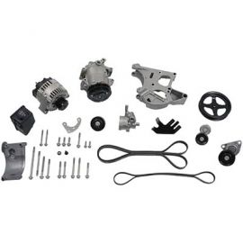 LS ENGINE FULL SERPENTINE DRIVE KIT (ONE OF THE BEST FOR ANY LS ENGINE)  A/C COMPRESSOR , PWR STEERING PUMP, ALTERNATOR & MORE ALL INCLUDED!