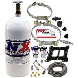 QUALITY ADJUSTABLE NITROUS PLATE SYSTEM KIT  (100-250 WHEEL HORSEPOWER NX)